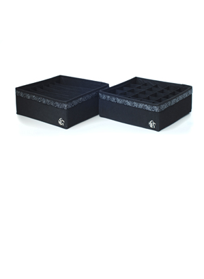 Органайзер для белья (2 шт.) "Dark Beauty - Camellia" - коробки для хранения